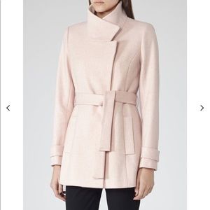 Reiss London Bruni Short Wrap Coat